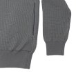 画像7: Yonetomi NEW BASIC（ヨネトミニューベーシック）EX Fine Wool Rib Knit Blouson（エクストラファインウールニットブルゾン）/ Grey（グレー） (7)