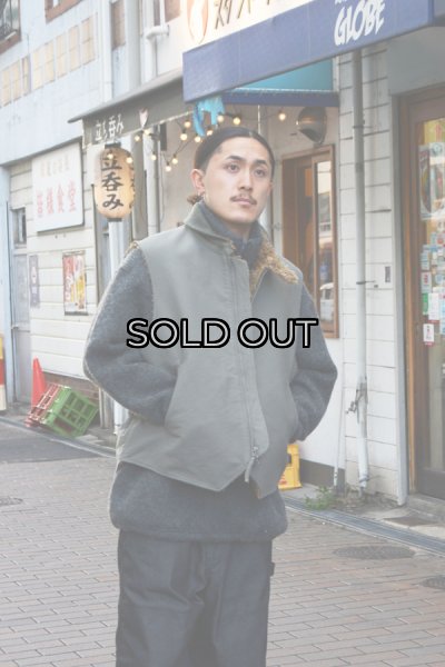 画像11: ENGINEERED GARMENTS（エンジニアードガーメンツ）LL VEST（LLベスト）"Cotton Double Cloth" / Olive（オリーブ） (11)