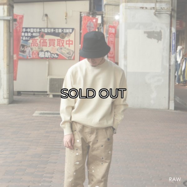 画像7: Yonetomi NEW BASIC（ヨネトミニューベーシック）RIGID CASHMERE SWEATER CREW NECK PULLOVER（リジットカシミアセータークルーネックプルオーバー）/ Top Grey（トップグレー） (7)