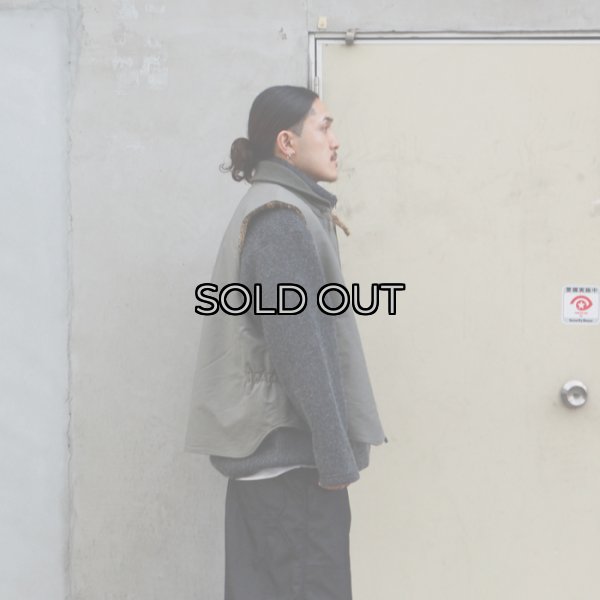 画像9: ENGINEERED GARMENTS（エンジニアードガーメンツ）LL VEST（LLベスト）"Cotton Double Cloth" / Olive（オリーブ） (9)