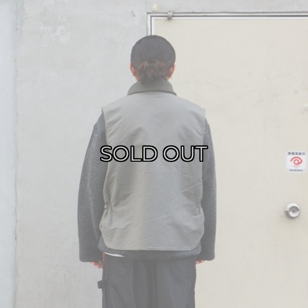 画像10: ENGINEERED GARMENTS（エンジニアードガーメンツ）LL VEST（LLベスト）"Cotton Double Cloth" / Olive（オリーブ） (10)