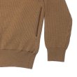 画像7: Yonetomi NEW BASIC（ヨネトミニューベーシック）EX Fine Wool Rib Knit Blouson（エクストラファインウールニットブルゾン）/ Brown（ブラウン） (7)