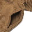 画像8: Yonetomi NEW BASIC（ヨネトミニューベーシック）EX Fine Wool Rib Knit Blouson（エクストラファインウールニットブルゾン）/ Brown（ブラウン） (8)