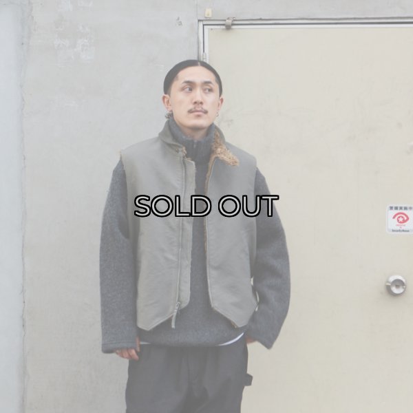 画像8: ENGINEERED GARMENTS（エンジニアードガーメンツ）LL VEST（LLベスト）"Cotton Double Cloth" / Olive（オリーブ） (8)