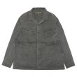 画像1: Nigel Cabourn（ナイジェル・ケーボン）PARATROOPER SHIRT（パラトルーパーシャツ）"PIGMENT" / Charcoal（チャコール） (1)