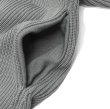 画像8: Yonetomi NEW BASIC（ヨネトミニューベーシック）EX Fine Wool Rib Knit Blouson（エクストラファインウールニットブルゾン）/ Grey（グレー） (8)