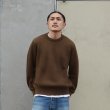 画像6: Yonetomi NEW BASIC（ヨネトミニューベーシック）EX Fine Wool Rib Knit Pull Over（エクストラファインウールニットプルオーバー）/ Black（ブラック） (6)