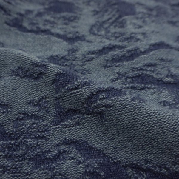 画像7: ＜30％OFF＞STUDIO D'ARTISAN（ステュディオ・ダ・ルチザン）百豚カモフラージュニットカーディガン / Navy（ネイビー） (7)
