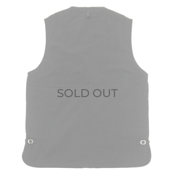 画像2: ARAN（アラン）VEST（ベスト）”ナイロンタッサー" / Black（ブラック）  (2)