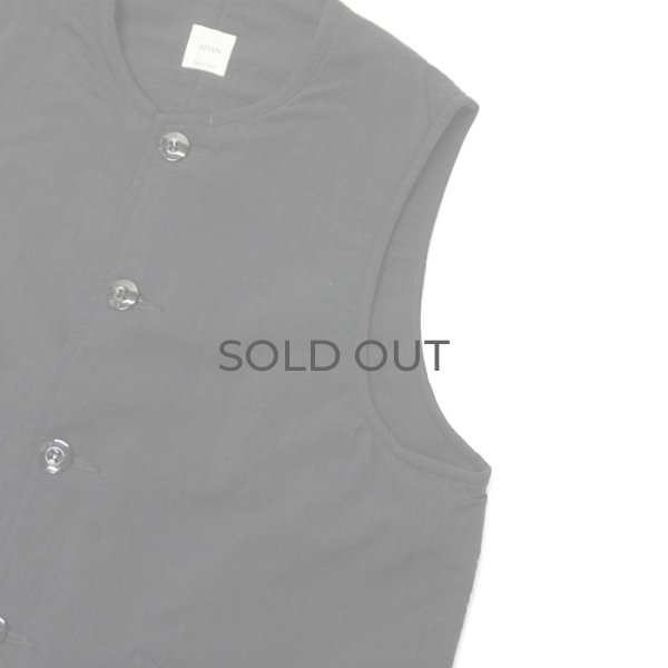 画像5: ARAN（アラン）VEST（ベスト）”ナイロンタッサー" / Black（ブラック）  (5)