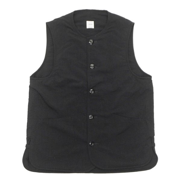 画像1: ARAN（アラン）VEST（ベスト）”ナイロンタッサー" / Navy（ネイビー）  (1)