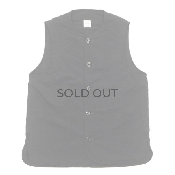 画像1: ARAN（アラン）VEST（ベスト）”ナイロンタッサー" / Black（ブラック）  (1)