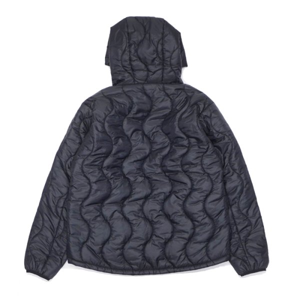 画像3:  WILD THINGS(ワイルドシングス)REVERSIBLE BELEY JACKET(リバーシブルビレイジャケット)”PRIMALOFT BLACK INSULATION+PERTEX QUANTUM" / Black×Black(ブラック×ブラック) (3)