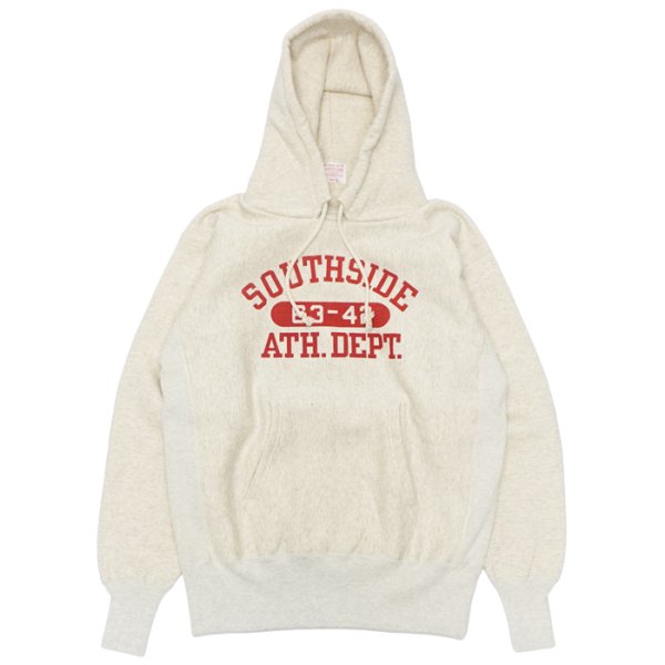 画像1: Champion(チャンピオン)REVERSE WEAVE AFTER HOODED SWEAT SHIRT(リバースウィーブアフターフーデッドスウェットシャツ)"TRUE TO ARCHIVES” / Silver Gray×Maroon(シルバーグレー×マルーン) (1)