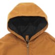 画像4: alvana(アルヴァナ)DUCK WOOL DETROIT PARKA(ダックウールデトロイトパーカ)/ Brown(ブラウン) (4)