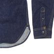 画像5: STUDIO D'ARTISAN（ステュディオ・ダ・ルチザン）14oz デニムワークシャツ / Indigo（インディゴ）※ワンウォッシュ (5)