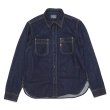 画像1: STUDIO D'ARTISAN（ステュディオ・ダ・ルチザン）14oz デニムワークシャツ / Indigo（インディゴ）※ワンウォッシュ (1)