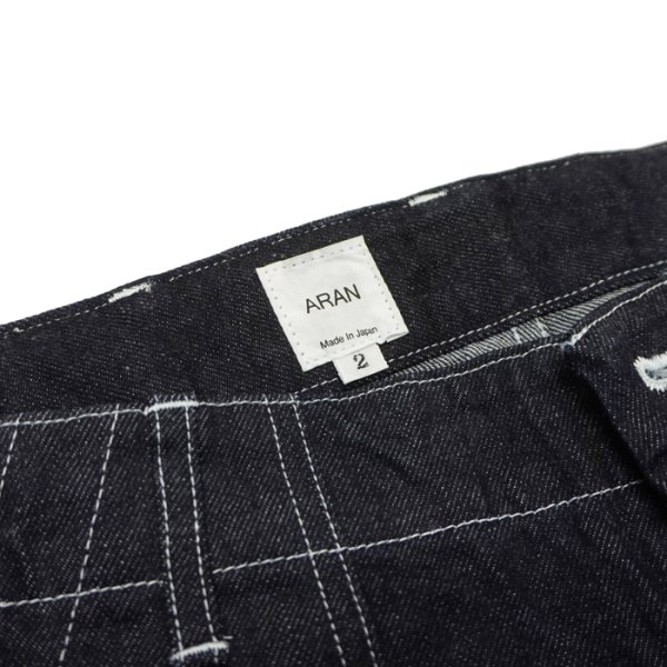 画像2: ARAN（アラン）FATIGUE PANTS（ファティーグパンツ）"12oz DENIM" / Indigo（インディゴ）【裾上げ無料】 (2)