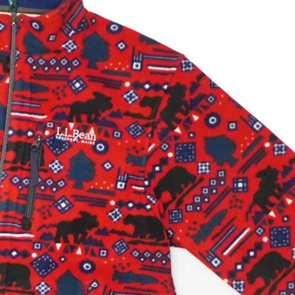画像6: L.L.Bean（エルエルビーン）Men's Solon Fleece Fullzip Jacket（メンズ スローンフリースフルジップジャケット）"Japan Edition" / Bear&Fish（ベアー&フィッシュ）※レッド系 (6)