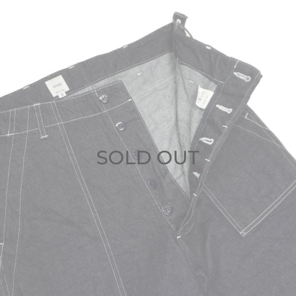 画像3: ARAN（アラン）FATIGUE PANTS（ファティーグパンツ）"12oz DENIM" / Indigo（インディゴ）【裾上げ無料】 (3)