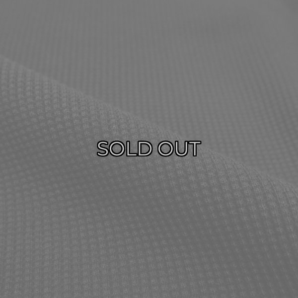 画像6: Nigel Cabourn（ナイジェル・ケーボン）TURTLE NECK SHIRT（タートルネックシャツ）"WAFFLE" / Black（ブラック） (6)