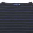 画像3: SAINT JAMES(セントジェームス)OUESSANT LOOSE(ウエッソン・ルーズ)"BORDER" / NOIR×NAVY(ブラック×ネイビー) (3)