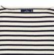 画像4: SAINT JAMES(セントジェームス)OUESSANT Elbow Patch(ウエッソン エルボーパッチ)"T3サイズのみ" / ECRU×MARINE×TULIPE(エクリュ×マリン×チューリップ) (4)