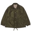 画像1: KAPTAIN SUNSHINE（キャプテンサンシャイン）Silk Poly Coach Jacket（シルクポリコーチジャケット）"High Count Silk Polyester Weather" / Olive（オリーブ） (1)
