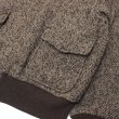 画像6: KAPTAIN SUNSHINE（キャプテンサンシャイン）Flight Jacket（フライトジャケット）"alpaca Merinowool Mix Tweed" / Herringbone（ヘリンボーン） (6)