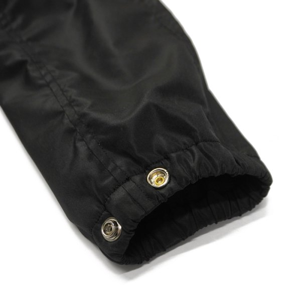 画像7: KAPTAIN SUNSHINE（キャプテンサンシャイン）Silk Poly Coach Jacket（シルクポリコーチジャケット）"High Count Silk Polyester Weather" / Black（ブラック） (7)