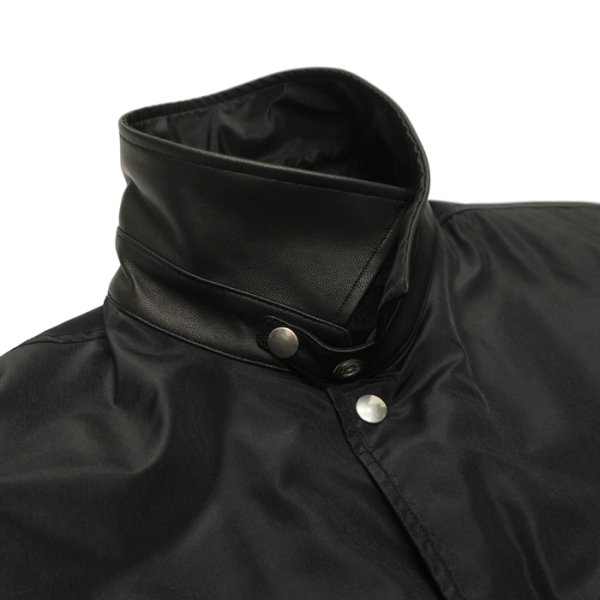 画像5: KAPTAIN SUNSHINE（キャプテンサンシャイン）Silk Poly Coach Jacket（シルクポリコーチジャケット）"High Count Silk Polyester Weather" / Black（ブラック） (5)