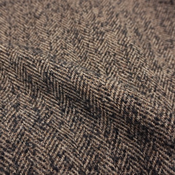 画像8: KAPTAIN SUNSHINE（キャプテンサンシャイン）Flight Jacket（フライトジャケット）"alpaca Merinowool Mix Tweed" / Herringbone（ヘリンボーン） (8)