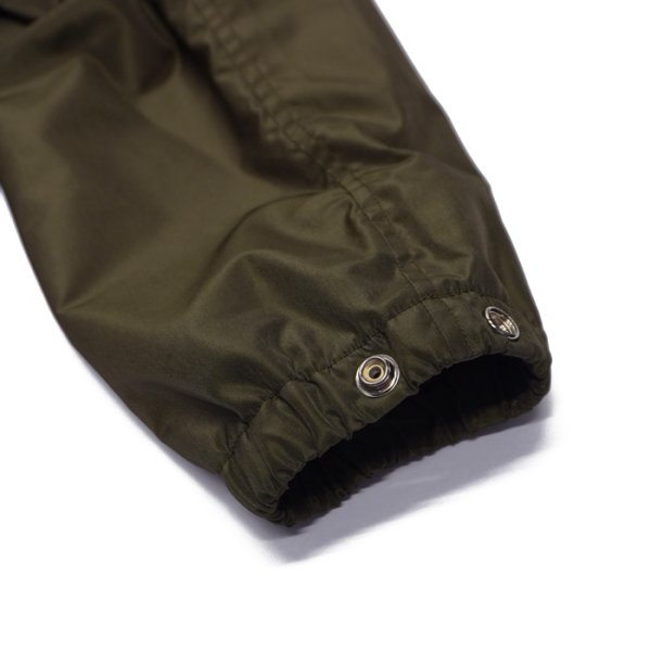 画像7: KAPTAIN SUNSHINE（キャプテンサンシャイン）Silk Poly Coach Jacket（シルクポリコーチジャケット）"High Count Silk Polyester Weather" / Olive（オリーブ） (7)