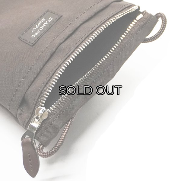 画像4: STANDARD SUPPLY（スタンダードサプライ）SLING PURSE M（スリングパースM）"60/40 SIMPLICITY Limited Brown Edition" / Dark Brown（ダークブラウン） (4)