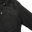 画像6: KAPTAIN SUNSHINE（キャプテンサンシャイン）Silk Poly Coach Jacket（シルクポリコーチジャケット）"High Count Silk Polyester Weather" / Black（ブラック） (6)