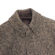 画像4: KAPTAIN SUNSHINE（キャプテンサンシャイン）Flight Jacket（フライトジャケット）"alpaca Merinowool Mix Tweed" / Herringbone（ヘリンボーン） (4)