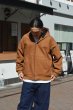 画像13: alvana(アルヴァナ)DUCK WOOL DETROIT PARKA(ダックウールデトロイトパーカ)/ INK Black(インクブラック) (13)