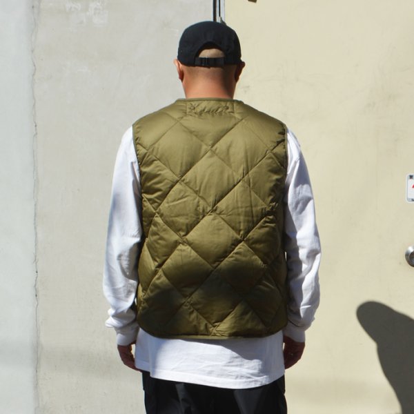 画像8: MODMNT（モドメント）LINER DOWN VEST（ライナーダウンベスト）/ Olive（オリーブ） (8)