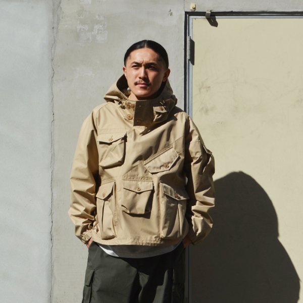 画像8: MODMNT（モドメント）MIL SMOCK SHORT（ミルスモックショート）/ Beige（ベージュ） (8)