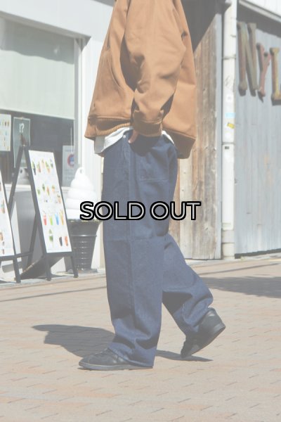 画像10: alvana（アルヴァナ）Bharat DENIM SKATE PANTS（バーラトデニムスケートパンツ）/ Blue（ブルー）【裾上げ無料】 (10)