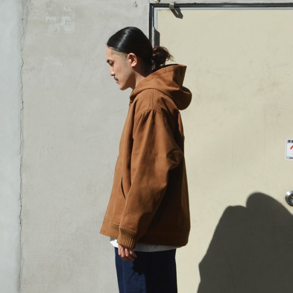 画像11: alvana(アルヴァナ)DUCK WOOL DETROIT PARKA(ダックウールデトロイトパーカ)/ Brown(ブラウン) (11)