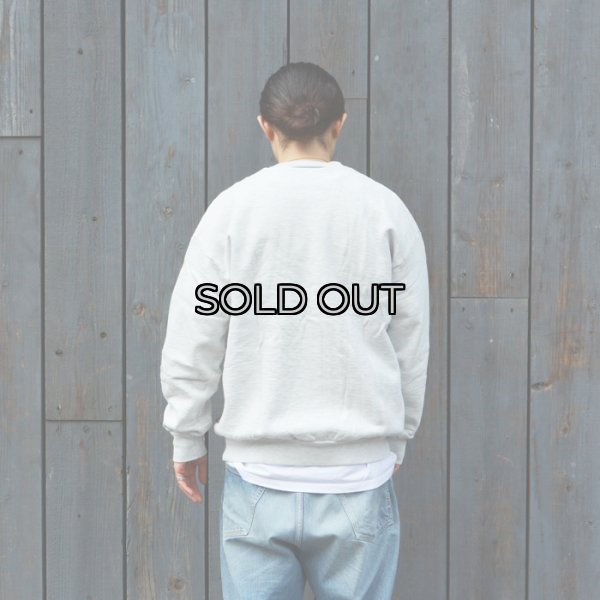 画像9: Sloppy Supply（スラッピーサプライ）NEO Vintage Sweat Shirt（ネオヴィンテージスウェットシャツ）"DEAD PRESIDENT" / Grey（グレー） (9)