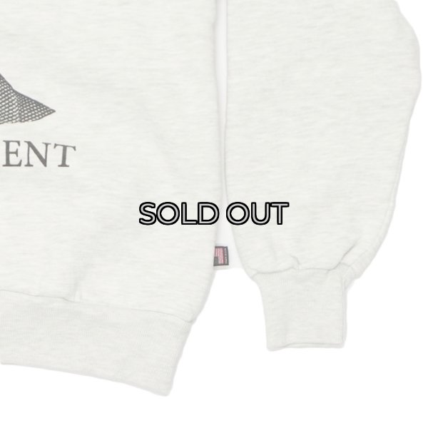 画像4: Sloppy Supply（スラッピーサプライ）NEO Vintage Sweat Shirt（ネオヴィンテージスウェットシャツ）"DEAD PRESIDENT" / Grey（グレー） (4)