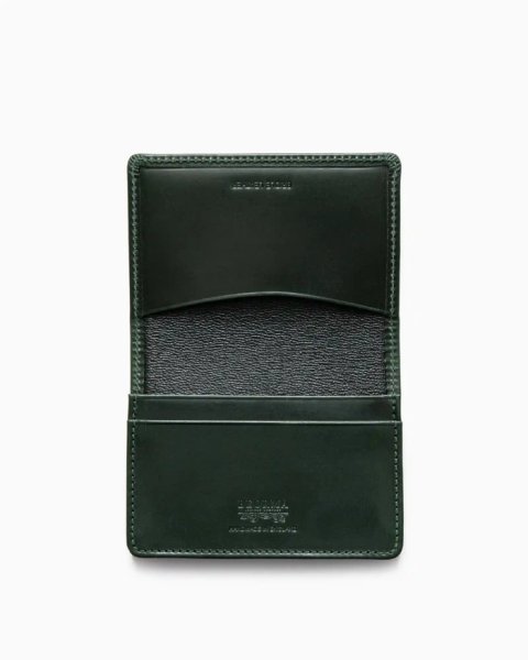 画像2: BEORMA（ベオーマ）GUSSETED CARD CASE（ガセットカードケース）/ Green（グリーン） (2)