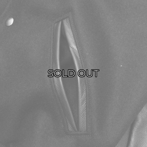 画像11: ※Exclusive※ Settlemier's（セトルマイヤーズ）Award Jacket（アワードジャケット） / Black×Grey（ブラック×グレー） (11)