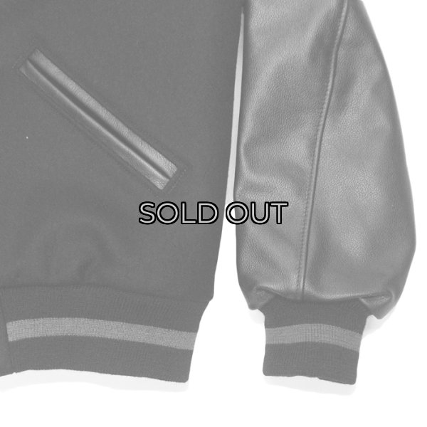 画像8: ※Exclusive※ Settlemier's（セトルマイヤーズ）Award Jacket（アワードジャケット） / Black×Grey（ブラック×グレー） (8)