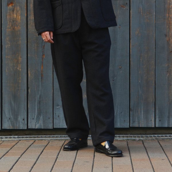 画像9: Post O'Alls（ポストオーバーオールズ）E-Z Lax 4（イージー・ラックス4）"Basket Tweed" / Charcoal（チャコール） (9)