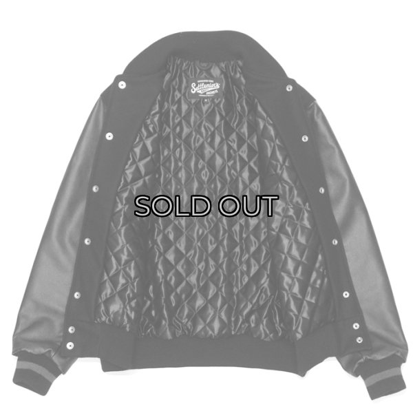 画像3: ※Exclusive※ Settlemier's（セトルマイヤーズ）Award Jacket（アワードジャケット） / Black×Grey（ブラック×グレー） (3)