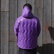 画像10: WILD THINGS（ワイルドシングス）REVERSIBLE BELEY JACKET（リバーシブルビレイジャケット）”PRIMALOFT BLACK INSULATION+PERTEX QUANTUM" / Purple×Climber（パープル×クライマー） (10)