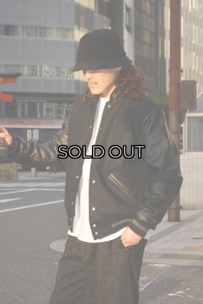 画像15: ※Exclusive※ Settlemier's（セトルマイヤーズ）Award Jacket（アワードジャケット） / Black×Grey（ブラック×グレー） (15)